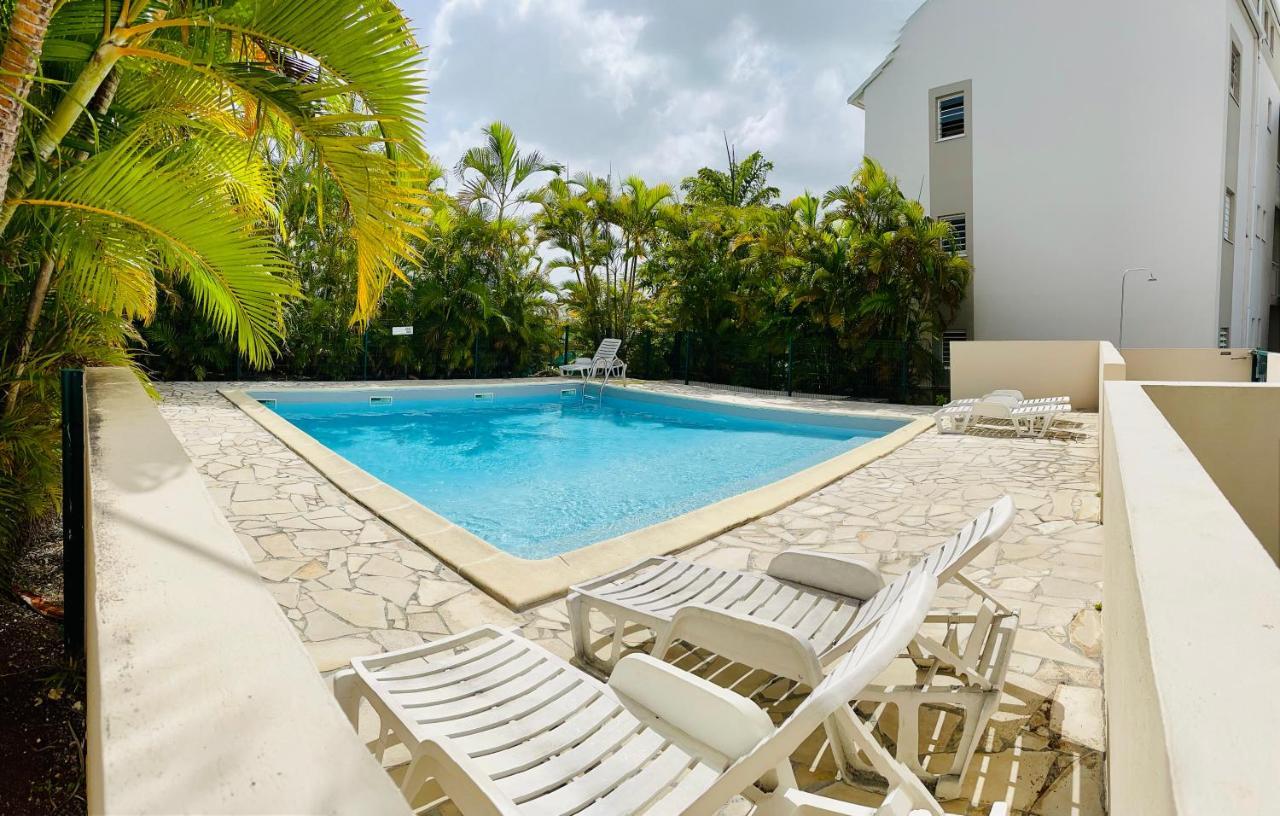 Appartement Vue Mer, Piscine, Dans Quartier Prise De Gosier Le Gosier  Kültér fotó